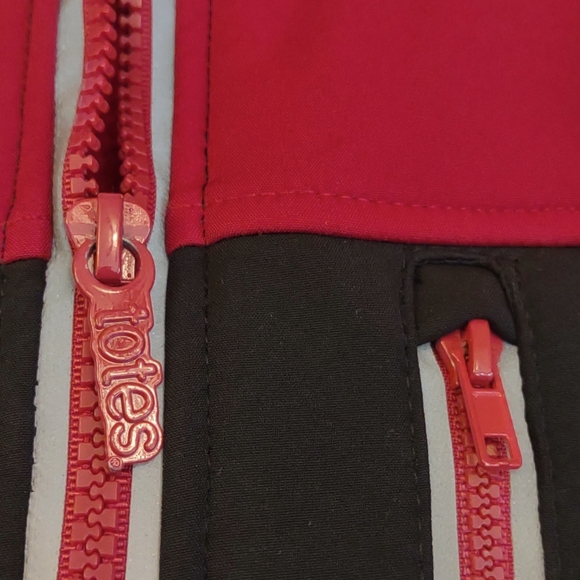 +SZ Totes SZ XXL Black/Red Zip Front Hooded Jacket - Picture 9 of 9